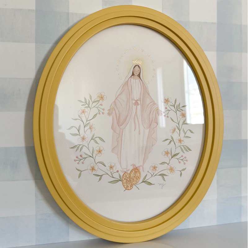 Moldura Oval - SOMENTE MOLDURA